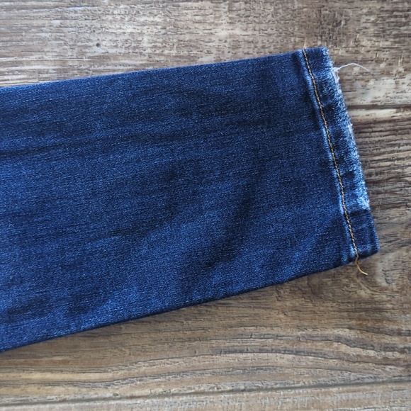 BRIDGE By GLY Mid Rise Skinny stretch distressed jeans style #BG5100L sz 28 euc - Picture 10 of 11